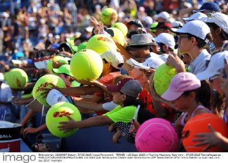 Tennis, US Open, Autograph Hunters