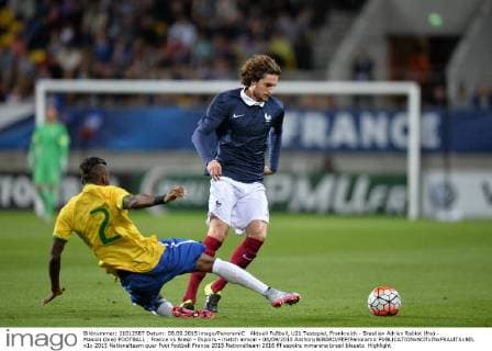Football, U21 Test Match, France - Brazil