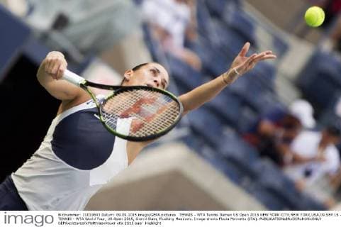 Tennis, US Open quarter-finals, Kvitova - Pennetta
