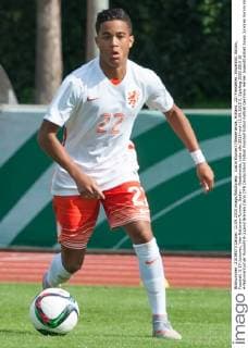 Football, U17 National Team, Italy - Netherlands, with Justin Kluivert