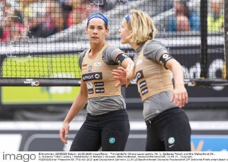Beach Volleyball, German Championship, Laura Ludwig and Kira Walkenhorst
