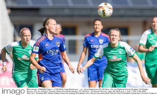 Football, Women, 1. BL, FF USV Jena - Werder Bremen