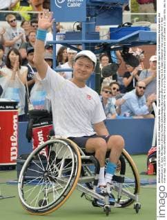 Shingo Kunieda wins the US Open in wheelchair tennis
