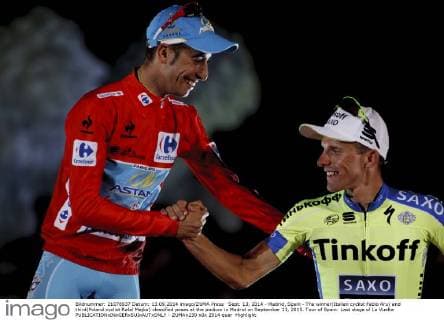 Cycling, final stage of the Vuelta a Espana