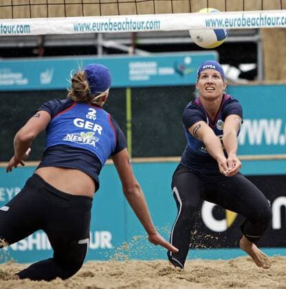 Beach Volleyball, German Masters in Hamburg