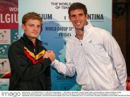 Tennis, Davis Cup, Belgium - Argentina: Draw
