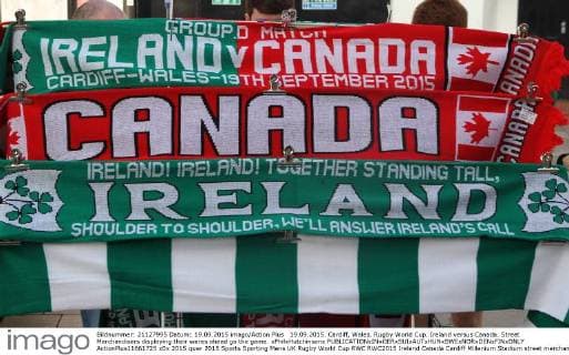 Rugby, World Cup, Ireland - Canada