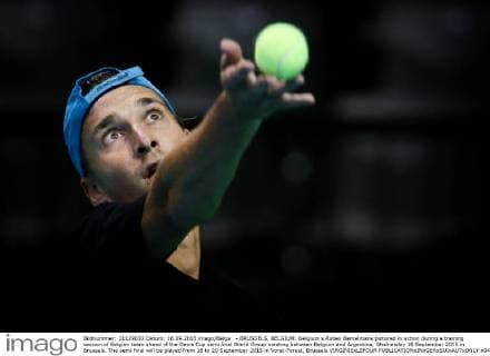 Tennis, DavisCup Semi-Final, Belgium - Argentina, Doubles
