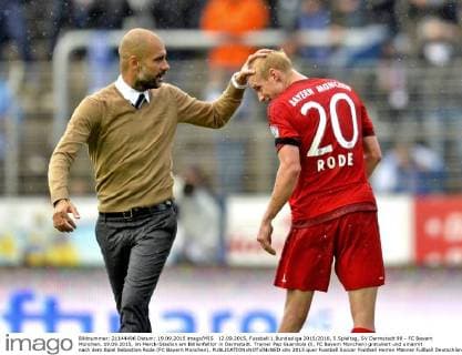 Football, Bayern's Rode dissatisfied with reserve role