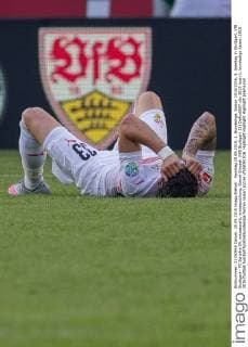 Football, season over for VfB player Ginczek after cruciate ligament rupture