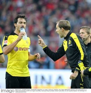 Football, Mats Hummels at Borussia Dortmund at the centre of media attention