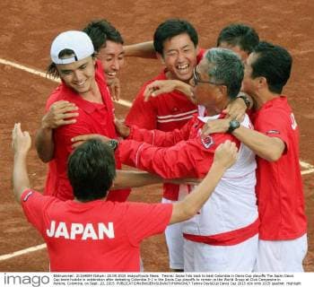 Tennis, DavisCup, Japan - Colombia