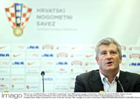 Football, Croatia introduces national coach Ante Cacic