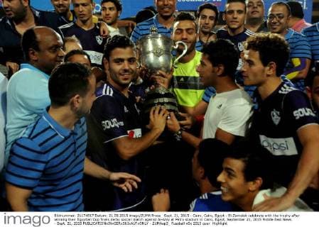 Football, Egypt, El-Zamalek wins cup
