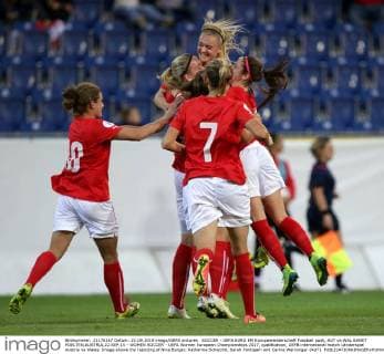 Football, Women, European Championship Quali, Austria - Wales