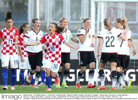 Football, Women, European Championship Quali, Croatia - Germany