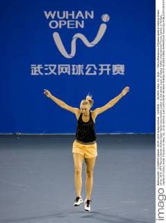 Tennis, Wuhan Open, Training Maria Sharapova