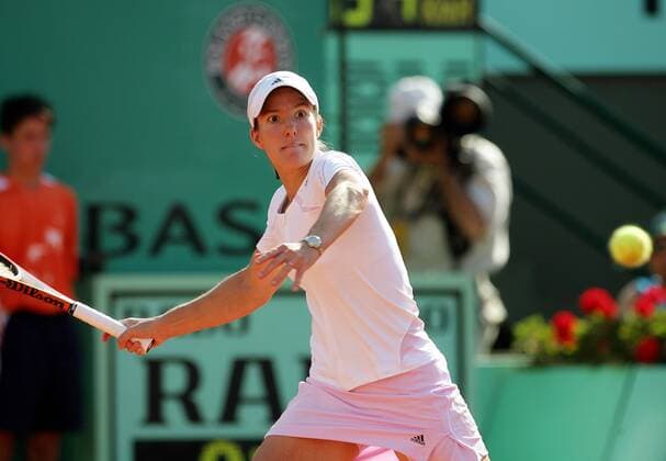 Tennis, French Open, Justine Henin Hardenne and Svetlana Kuznetsova reach the final