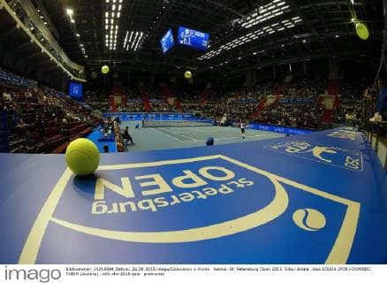 Tennis, ATP Tournament in St. Petersburg