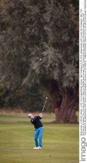 Golf, Bernhard Langer at Porsche European Open in Bad Griesbach