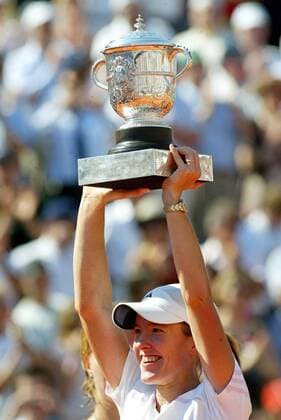 Tennis, French Open, Women's Final, Justine Henin Hardenne - Svetlana Kuznetsova