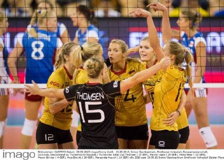 Volleyball, European Championship, Women, Germany - Czech Republic
