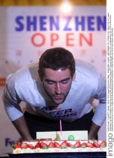 Tennis, Marin Cilic celebrates his birthday in Shenzhen
