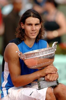 Tennis, French Open, Rafael Nadal wins Grand Slum tournament for 2nd time in a row