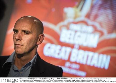 Tennis, DavisCup, Press conference of finalist Belgium