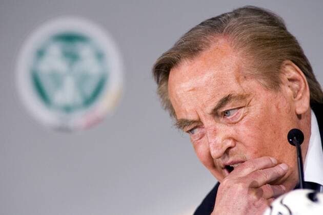 Football, World Cup 2006, Press conference of the German national team