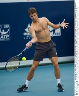 Tennis, Shenzhen Open, Tomas Berdych Practice