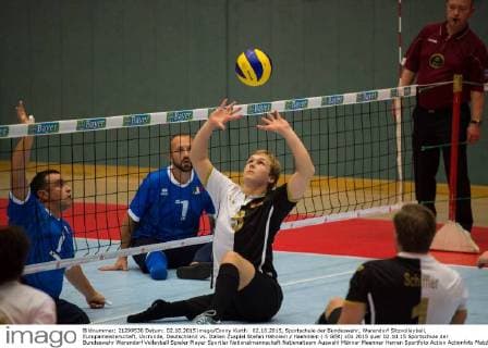 Sitting Volleyball, European Championship, Germany - Italy