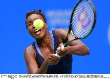 Tennis, Venus Williams wins WTA tournament in Wuhan