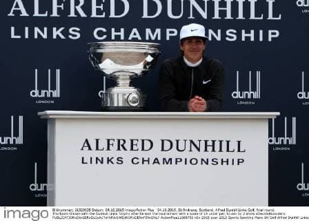 Golf, Thorbjorn Olesen wins Alfred Dunhill Links Championship