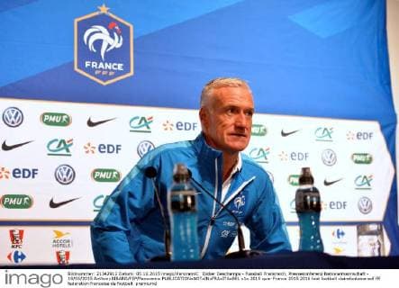 Football, France national team, Didier Deschamps press conference