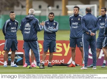 Football, Training National Team Argentina