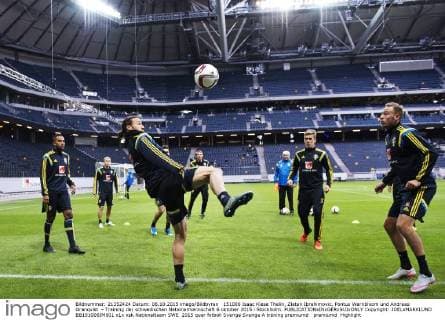 Football, Euro Quali, Sweden - PK and Training