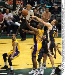 Basketball, NBA, Los Angeles Lakers - Utah Jazz