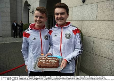Football, DFB National Team Arrival and PK in Dublin