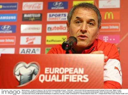 Football, Euro Quali, PK Austria