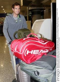 Tennis, Andy Murray: Arrival in Shanghai