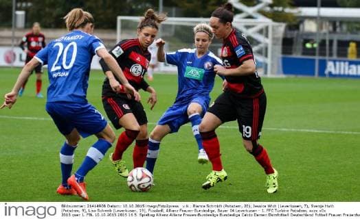 Football, Women, 1. BL, Bayer 04 Leverkusen - 1. FFC Turbine Potsdam