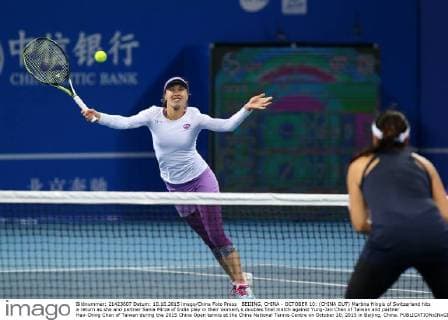 Tennis, WTA Tournament in Beijing, Hingis and Mirza win the double
