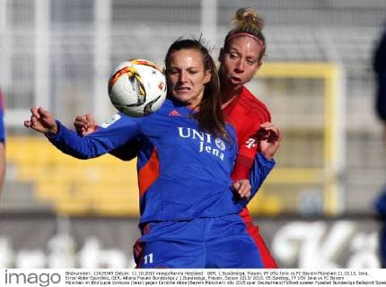 Football, Women, 1. BL, USV Jena - Bayern Munich