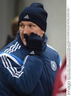 Football, Euro Quali, Germany - Georgia: Schweinsteiger on the bench