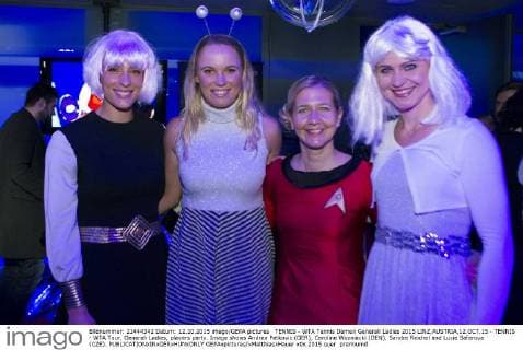 Tennis, WTA Tournament in Linz, Players Party