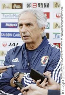 Football, Japan national team, Pk with coach Halihodzic