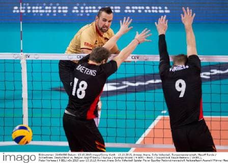 Volleyball, European Championship, Men, Germany - Belgium