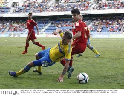 Football, U21 Euro Quali, Spain - Sweden