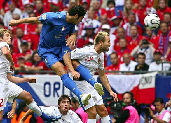Football, World Cup 2006, Group E, Czech Republic - Italy 0:2